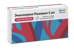 Эналаприл Реневал, таблетки 5 мг 30 шт