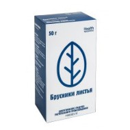 Брусники листья